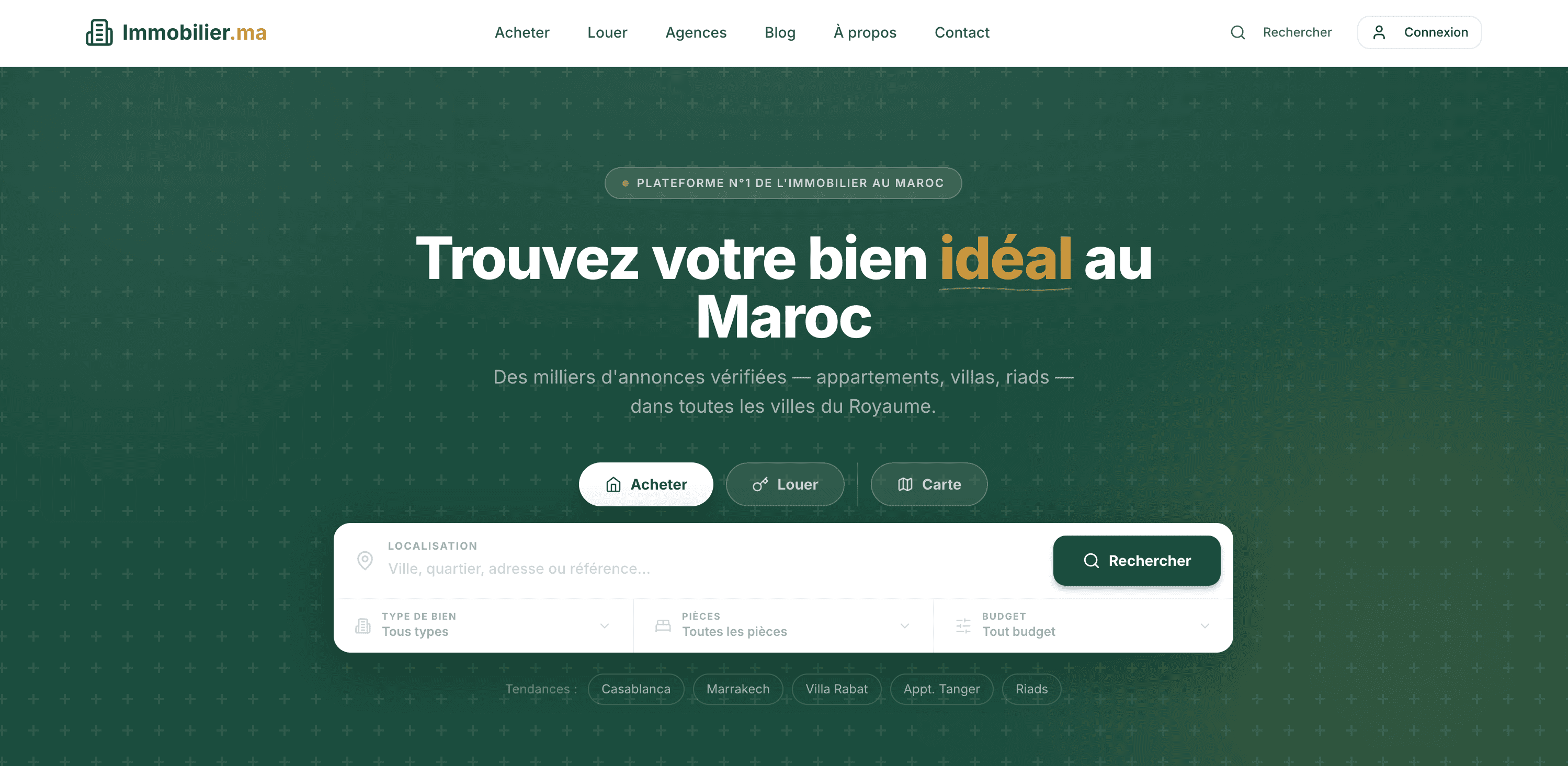 Immobilier.ma public portal